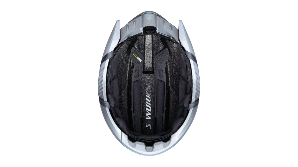 S-Works Evade 4  Silver/White